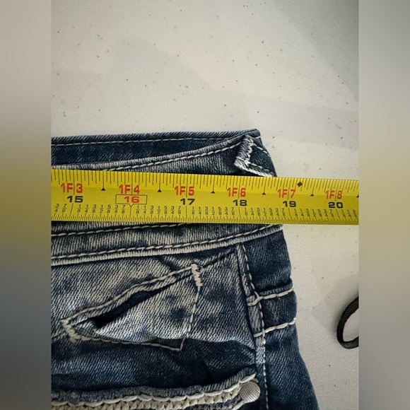 Vigoss Chelsea Boyfriend Jeans Plus 13 14 Length 25 EUC - Picture 8 of 11